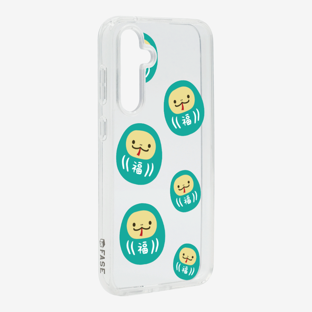 Green Daruma Phone Case