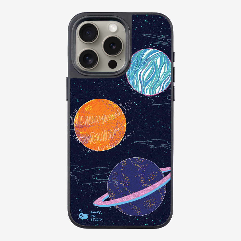 HiddenTrack - Planets Phone Case