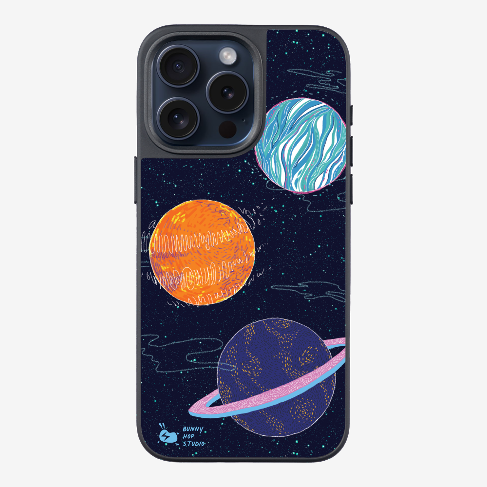 HiddenTrack - Planets Phone Case