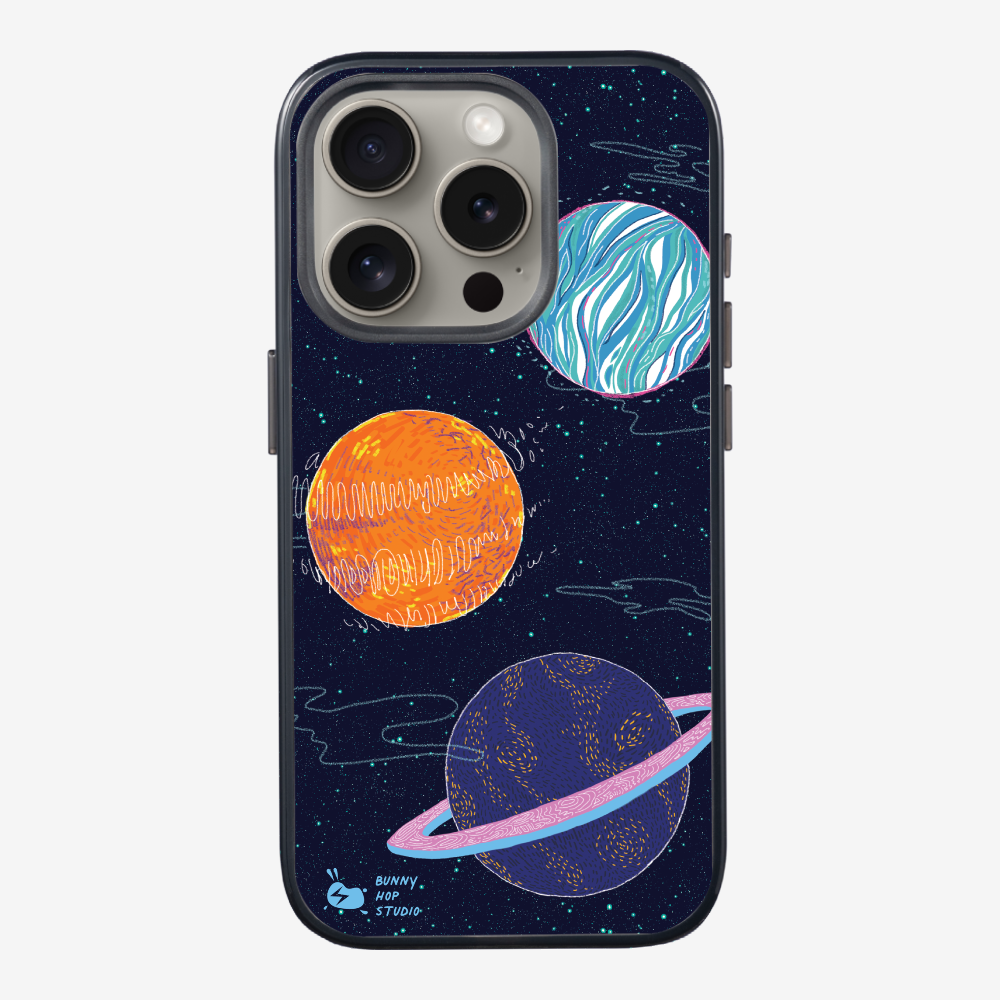 HiddenTrack - Planets Phone Case