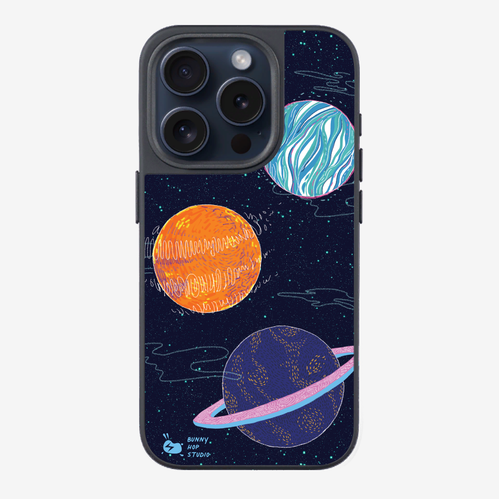 HiddenTrack - Planets Phone Case