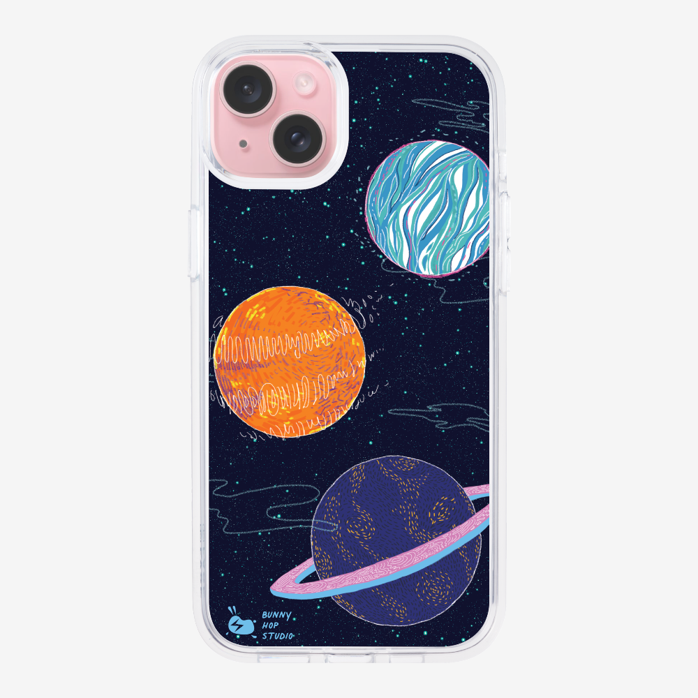 HiddenTrack - Planets Phone Case