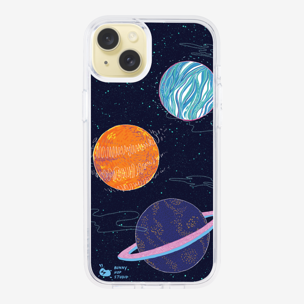 HiddenTrack - Planets Phone Case