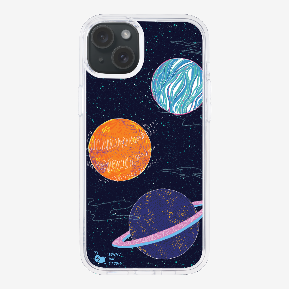 HiddenTrack - Planets Phone Case