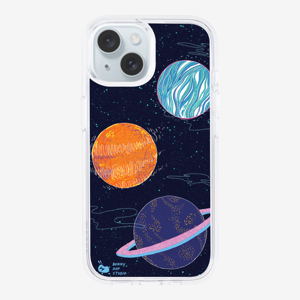 HiddenTrack - Planets Phone Case