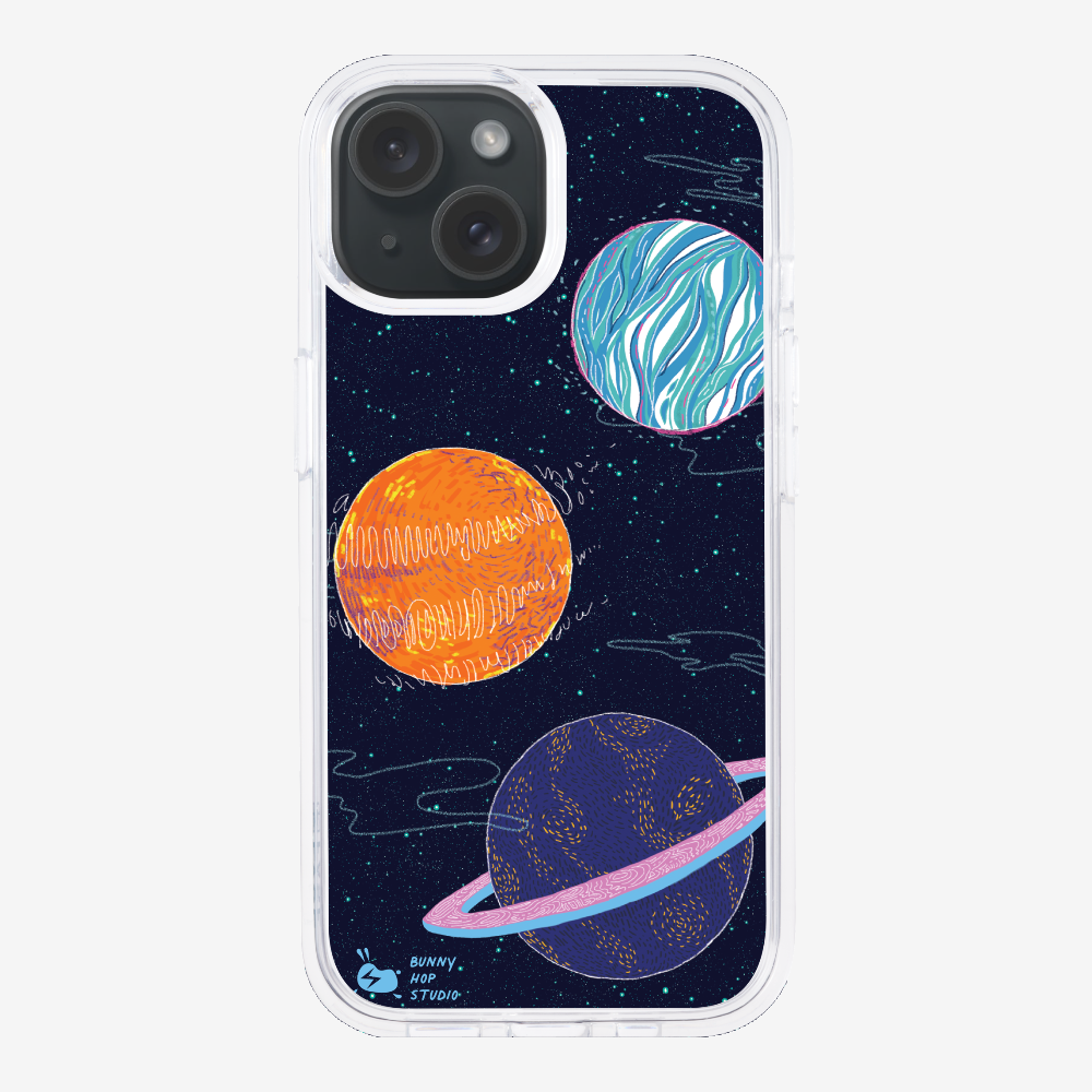 HiddenTrack - Planets Phone Case