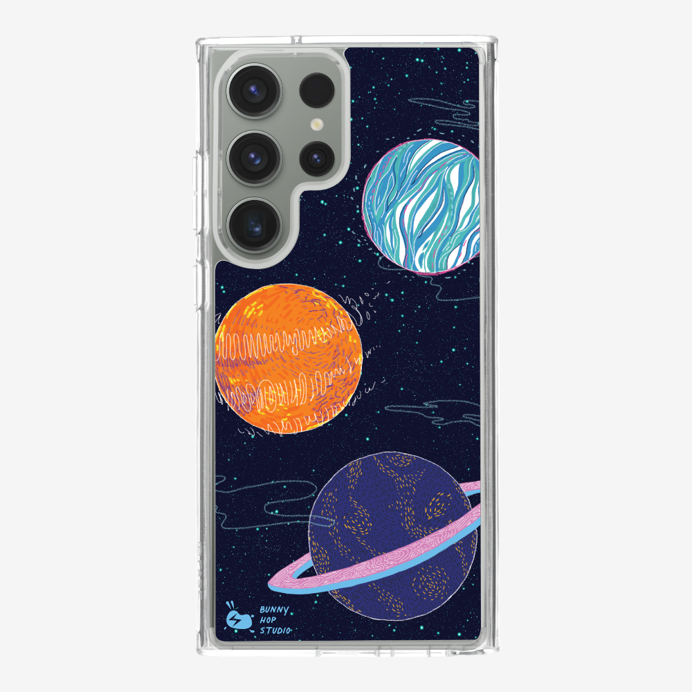 HiddenTrack - Planets Phone Case