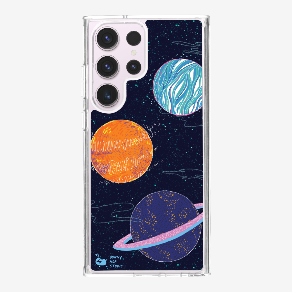 HiddenTrack - Planets Phone Case