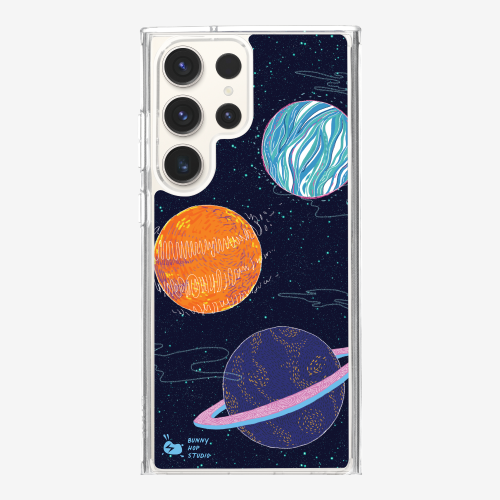 HiddenTrack - Planets Phone Case