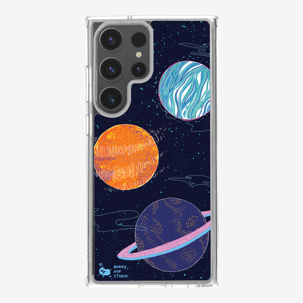 HiddenTrack - Planets Phone Case