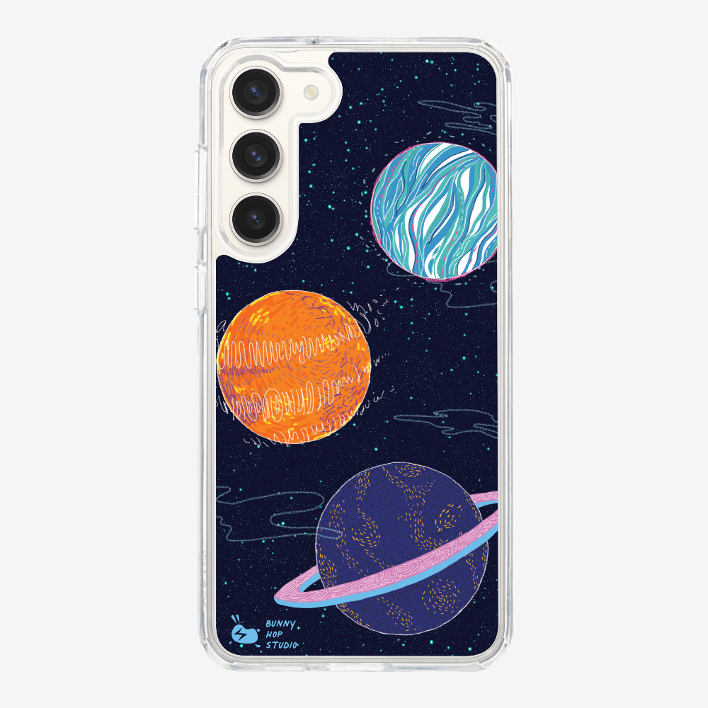 HiddenTrack - Planets Phone Case