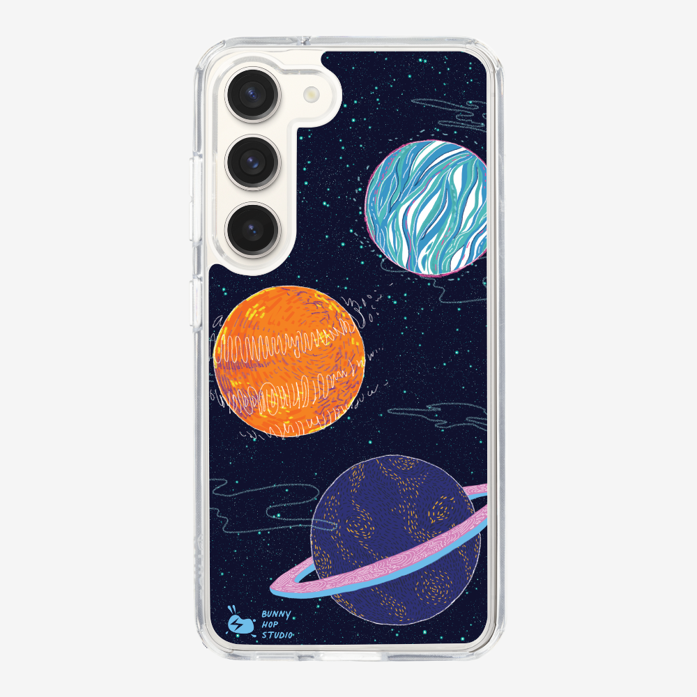 HiddenTrack - Planets Phone Case