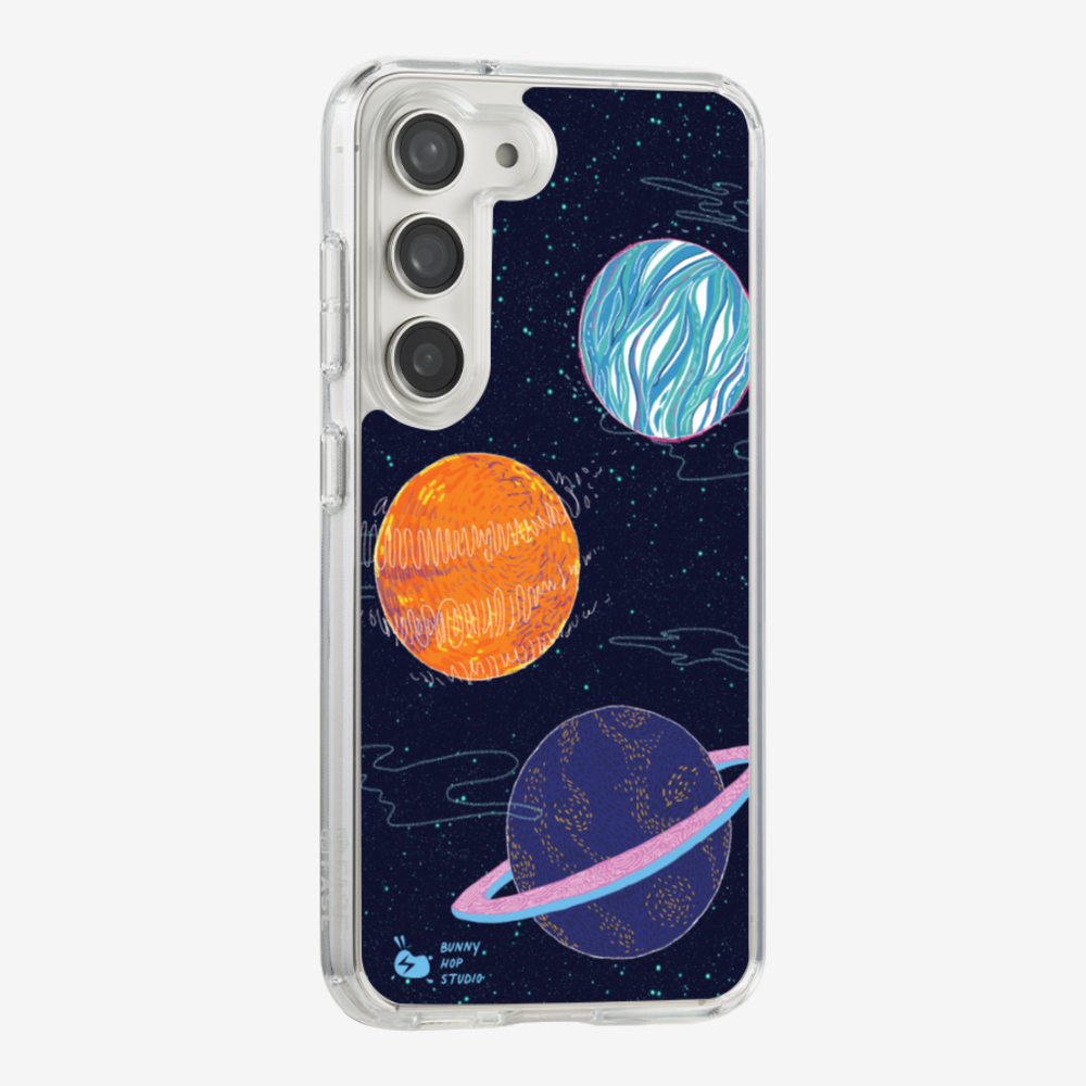 HiddenTrack - Planets Phone Case