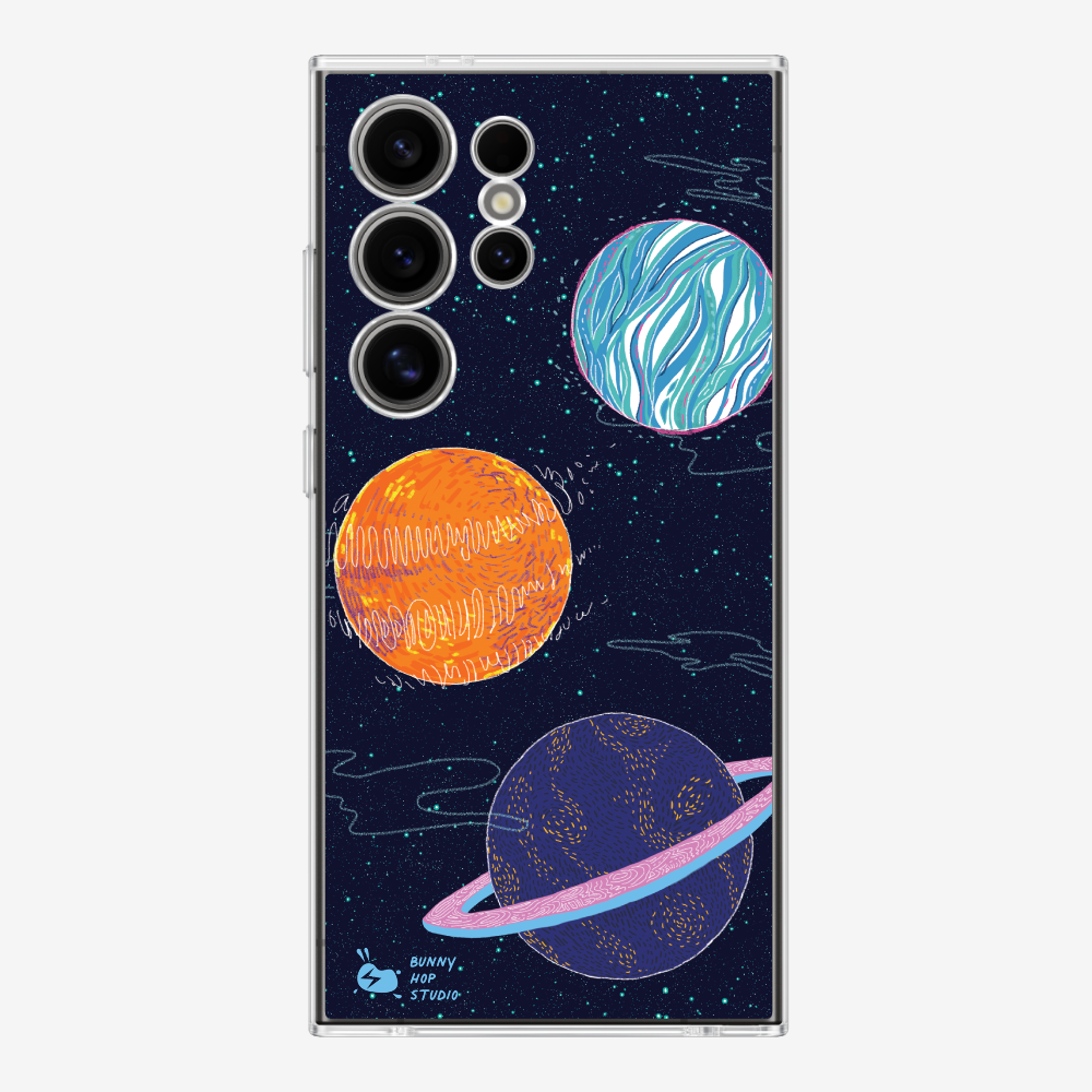 HiddenTrack - Planets Phone Case