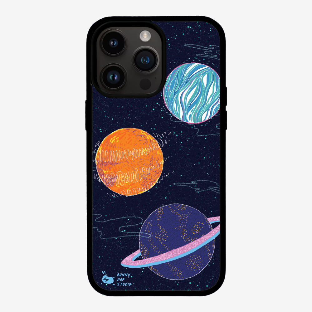 HiddenTrack - Planets Phone Case