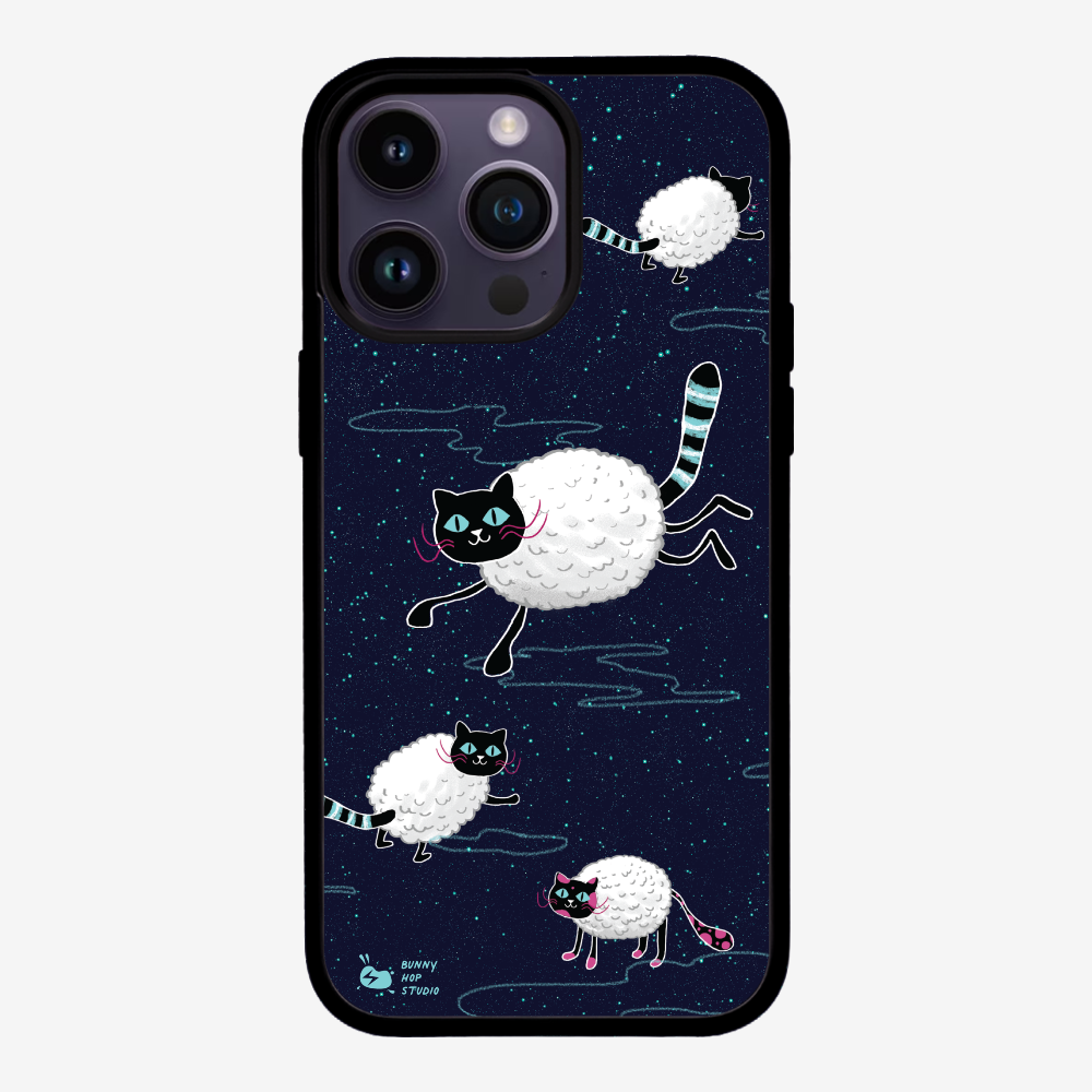 HiddenTrack - Random Space Cat Phone Case