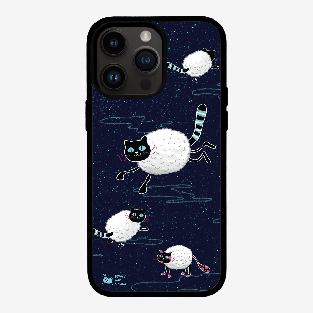 HiddenTrack - Random Space Cat Phone Case