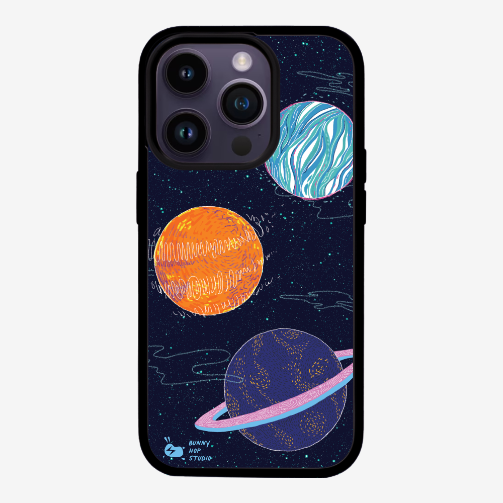 HiddenTrack - Planets Phone Case