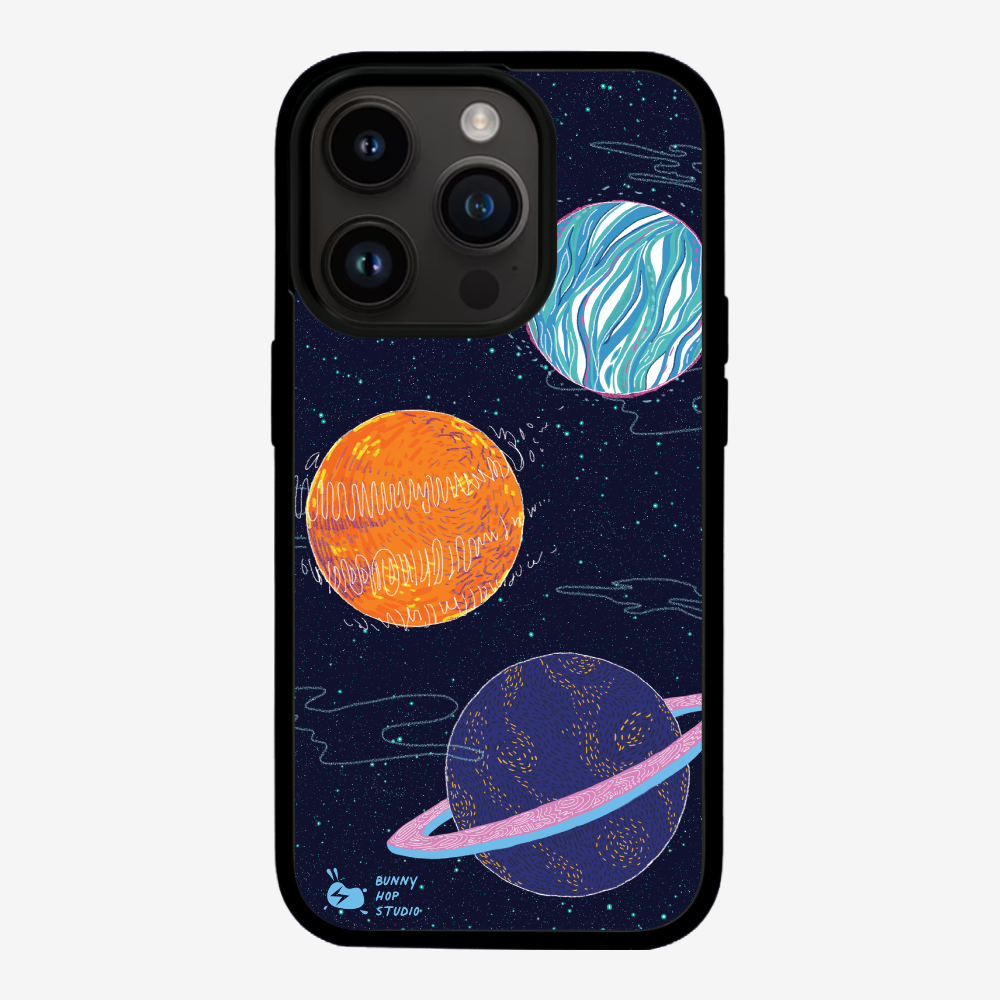 HiddenTrack - Planets Phone Case