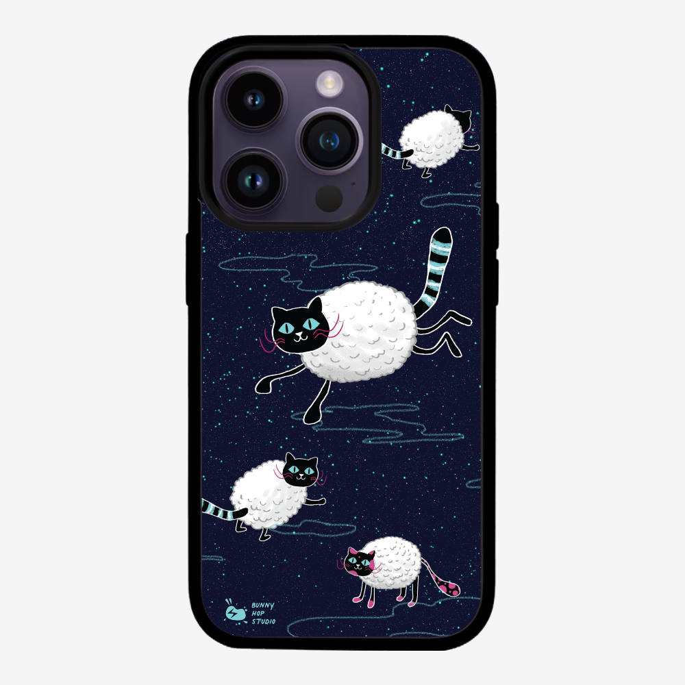 HiddenTrack - Random Space Cat Phone Case