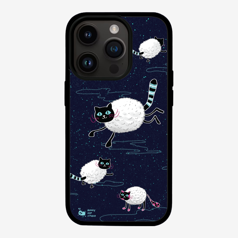 HiddenTrack - Random Space Cat Phone Case