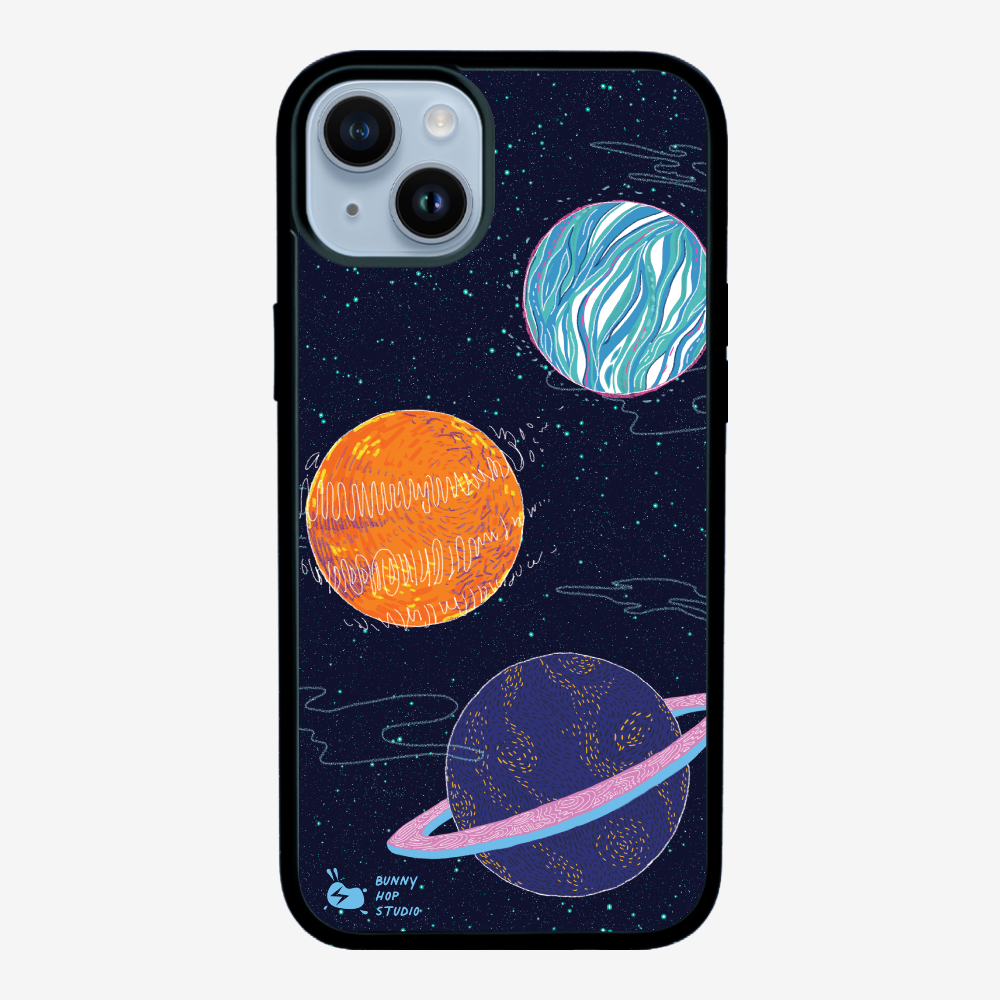 HiddenTrack - Planets Phone Case