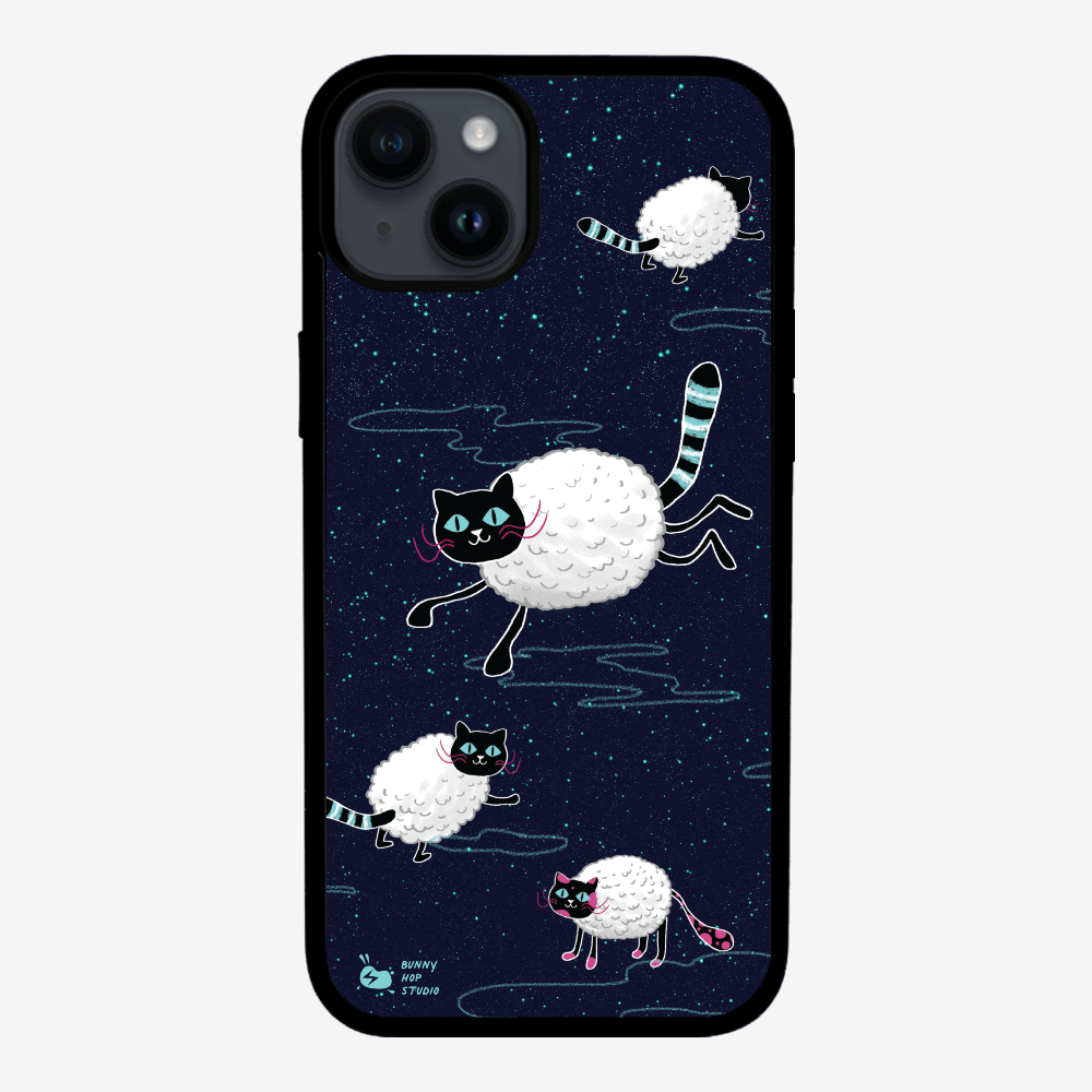 HiddenTrack - Random Space Cat Phone Case