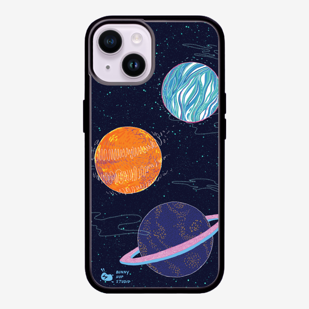 HiddenTrack - Planets Phone Case