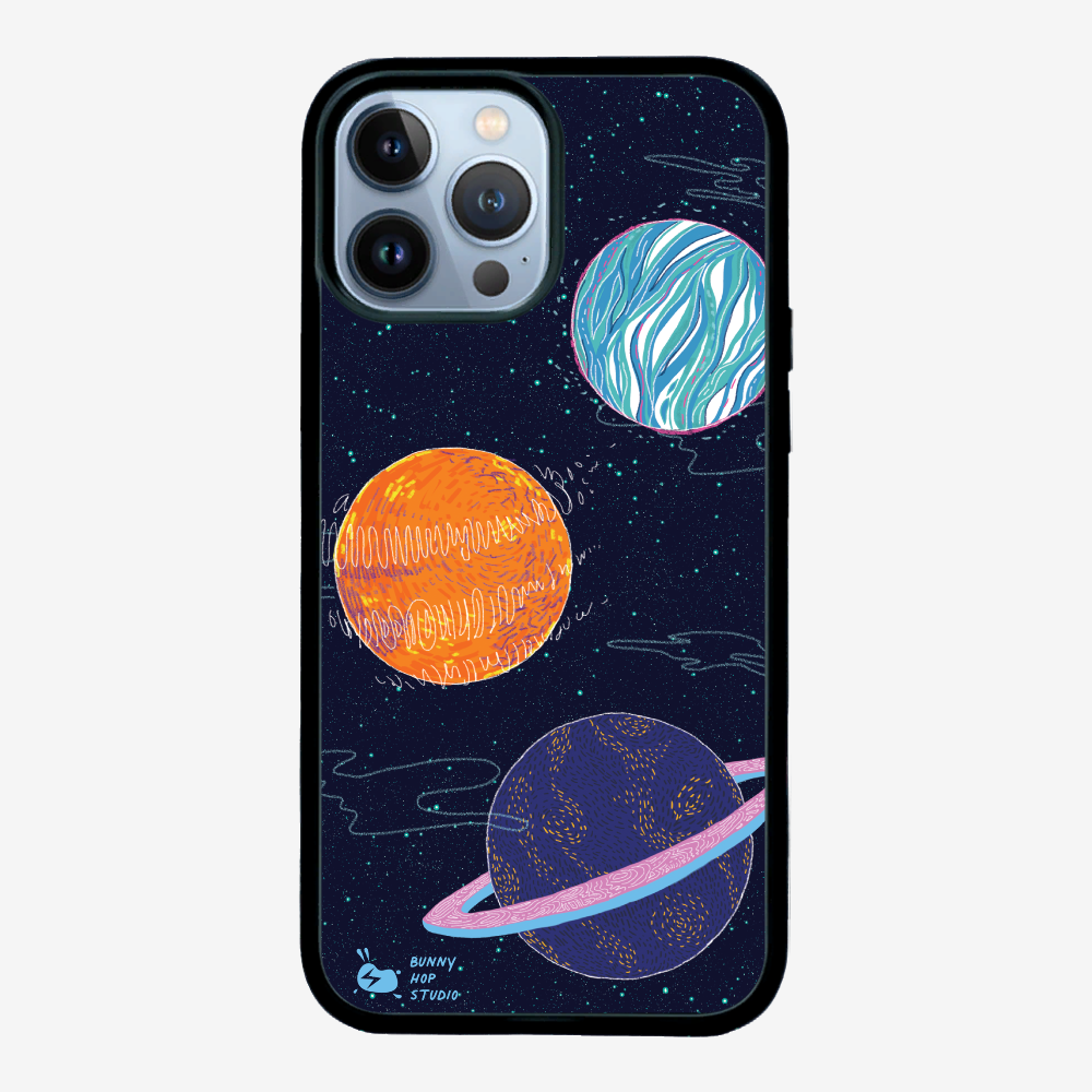 HiddenTrack - Planets Phone Case