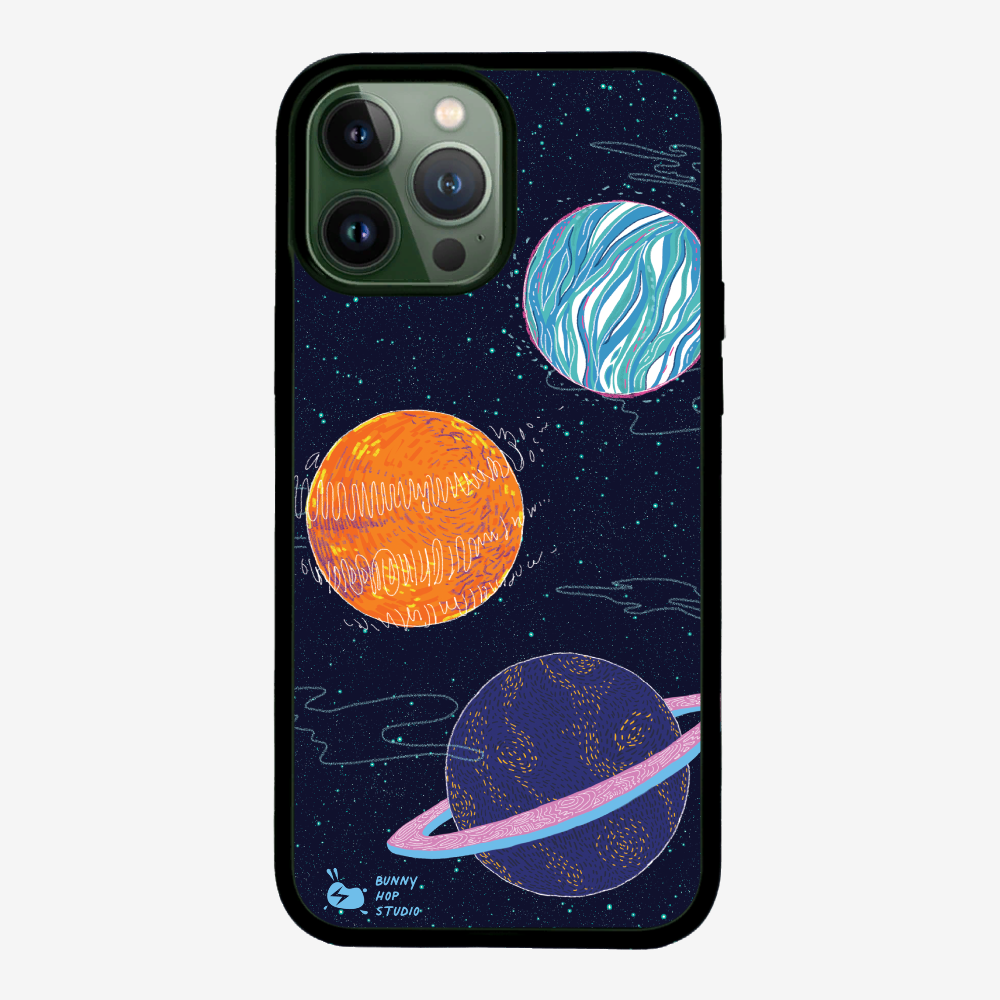 HiddenTrack - Planets Phone Case