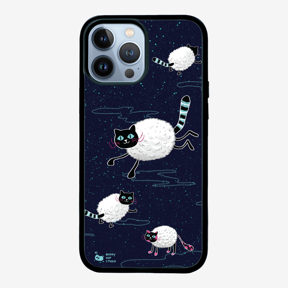 HiddenTrack - Random Space Cat Phone Case