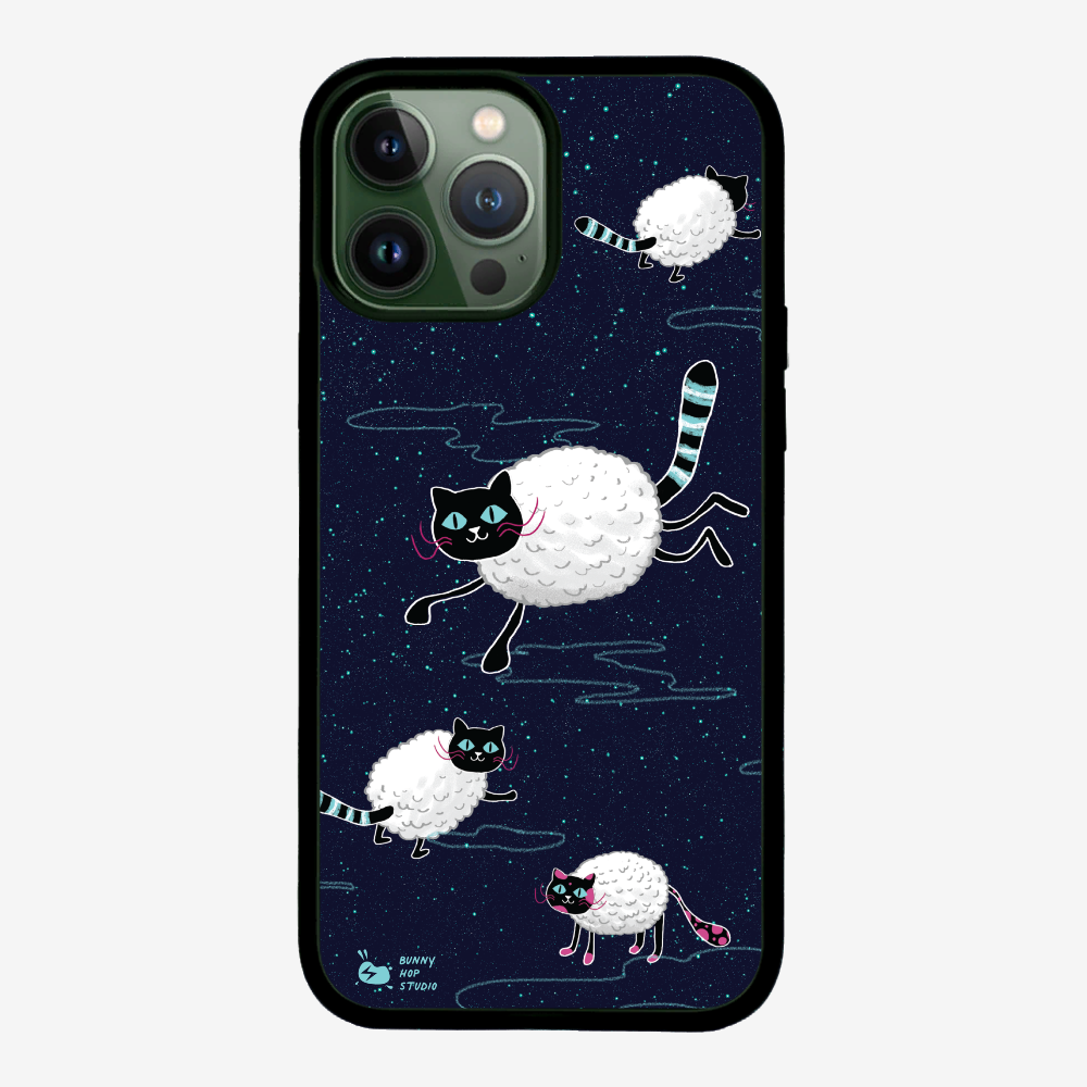 HiddenTrack - Random Space Cat Phone Case