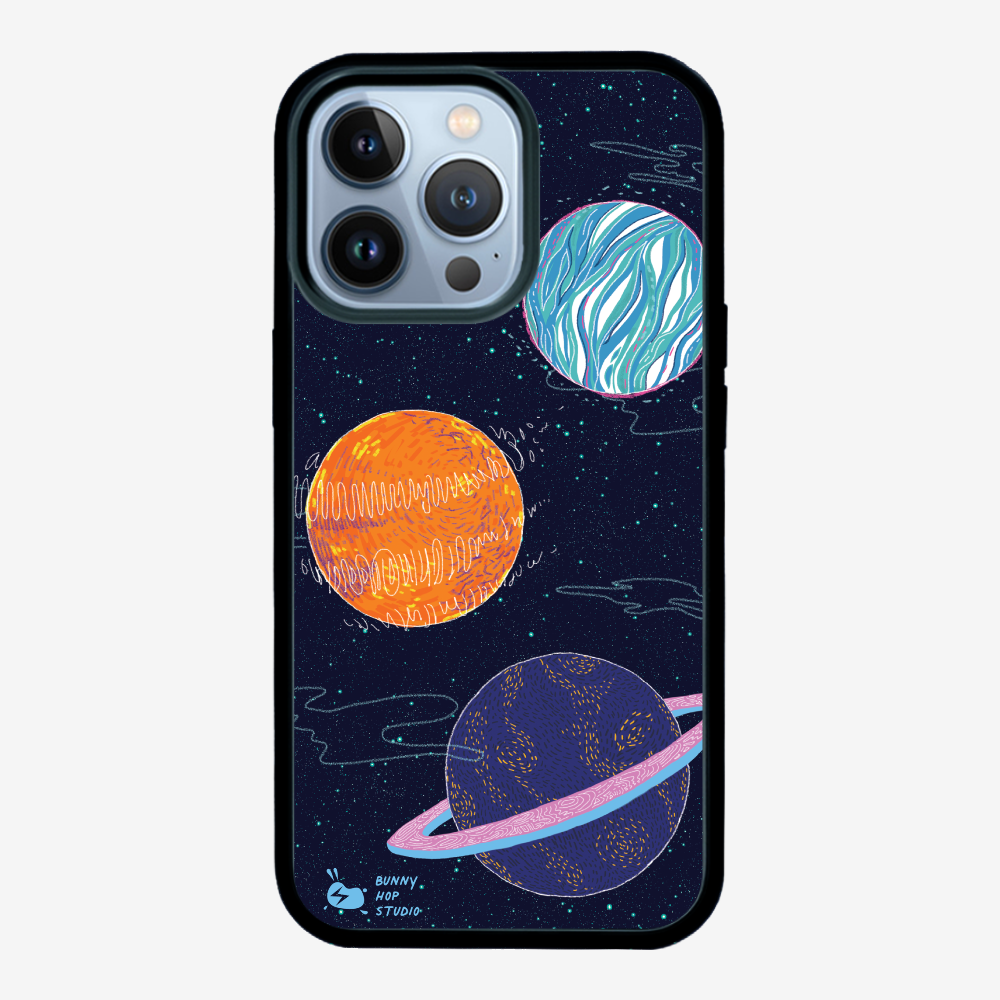 HiddenTrack - Planets Phone Case