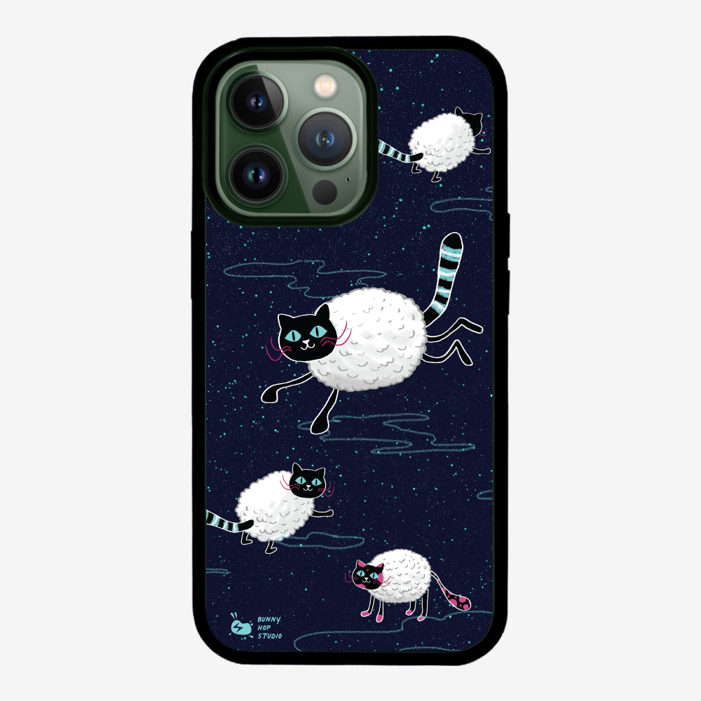 HiddenTrack - Random Space Cat Phone Case