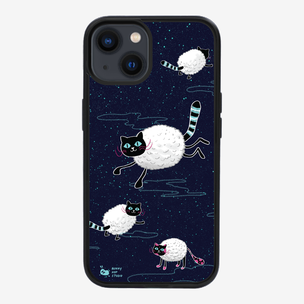 HiddenTrack - Random Space Cat Phone Case