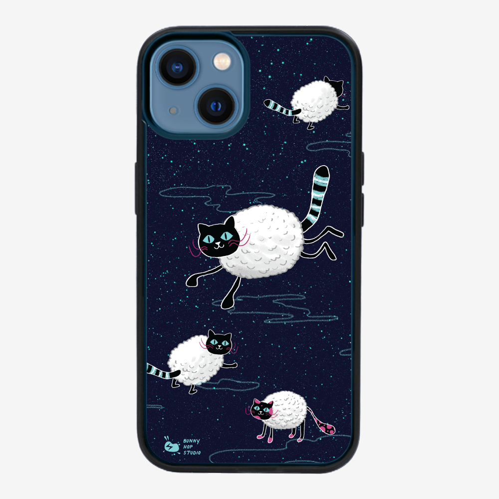 HiddenTrack - Random Space Cat Phone Case