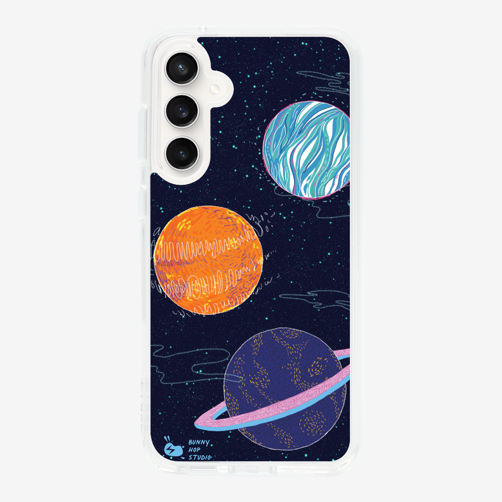 HiddenTrack - Planets Phone Case