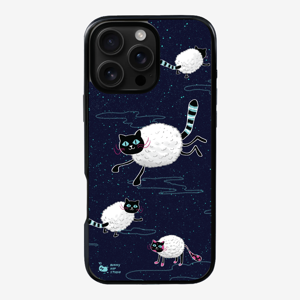 HiddenTrack - Random Space Cat Phone Case