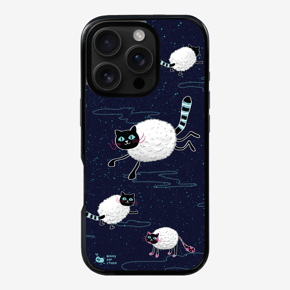 HiddenTrack - Random Space Cat Phone Case