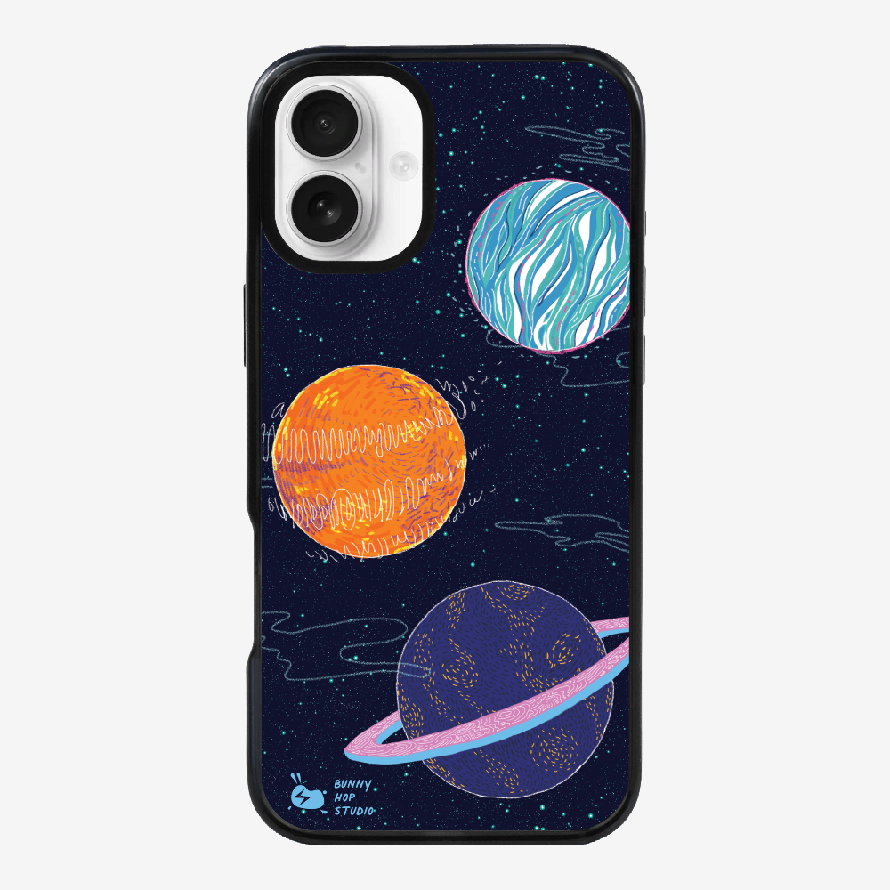 HiddenTrack - Planets Phone Case