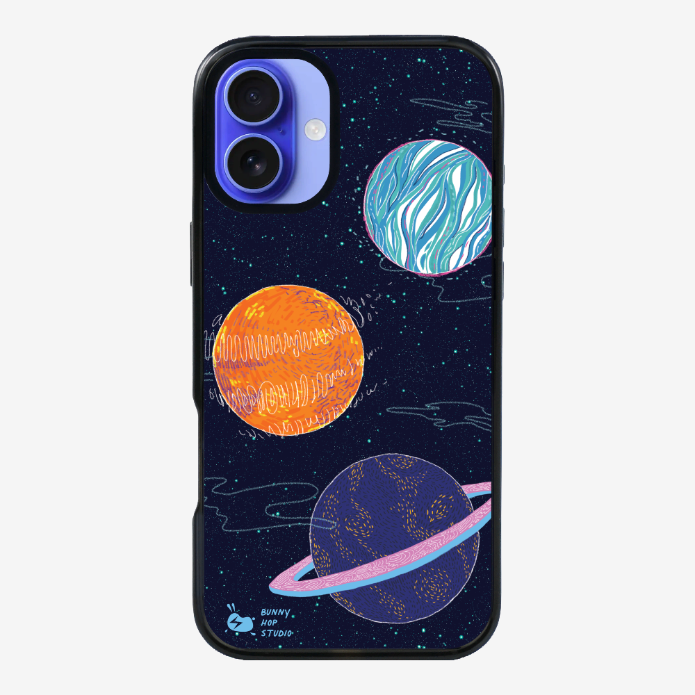 HiddenTrack - Planets Phone Case