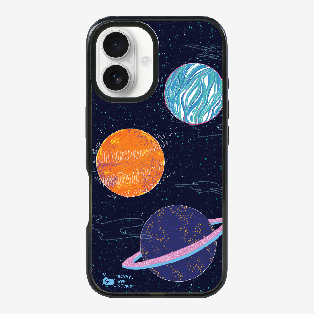 HiddenTrack - Planets Phone Case