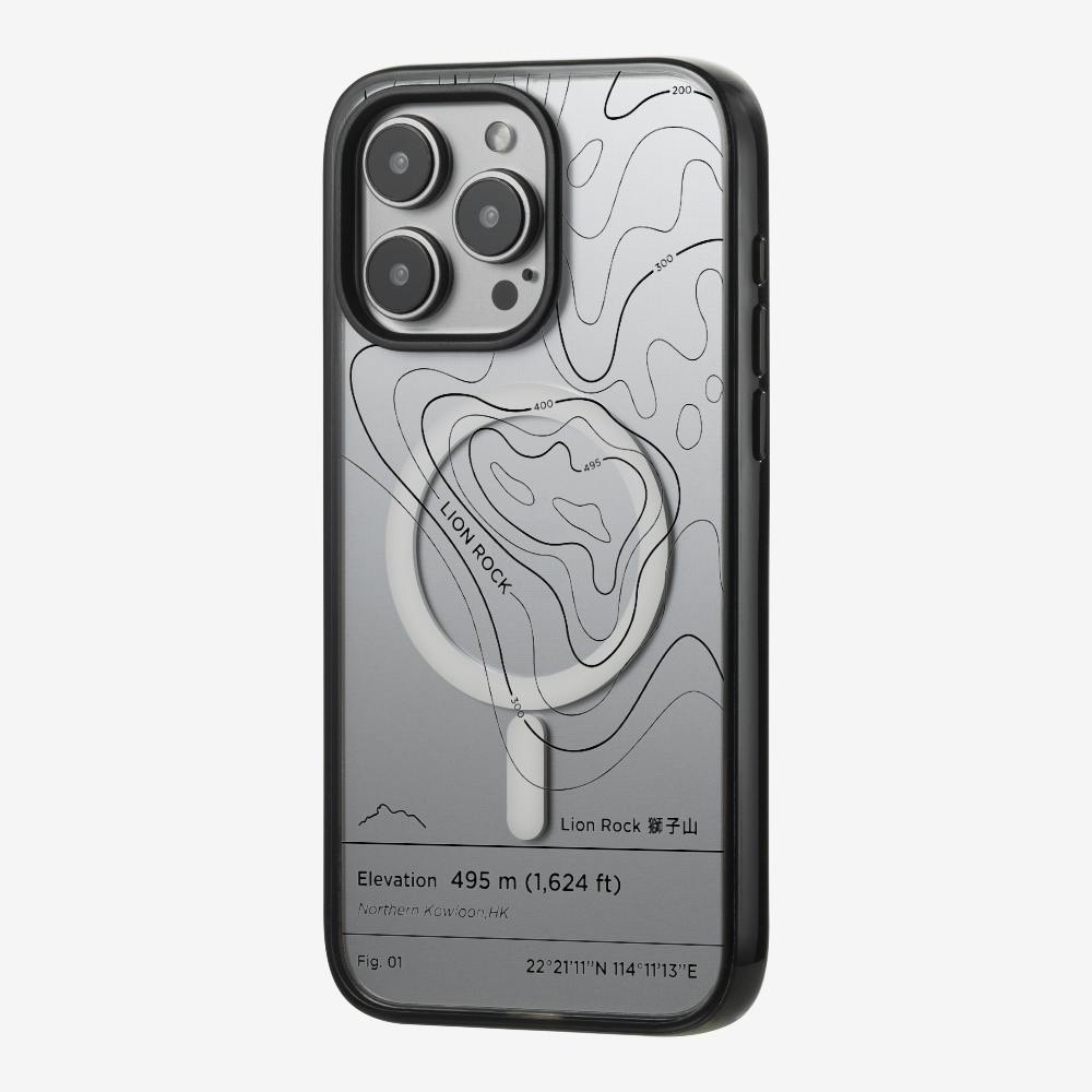 Lionrock Contour (Black) Phone Case