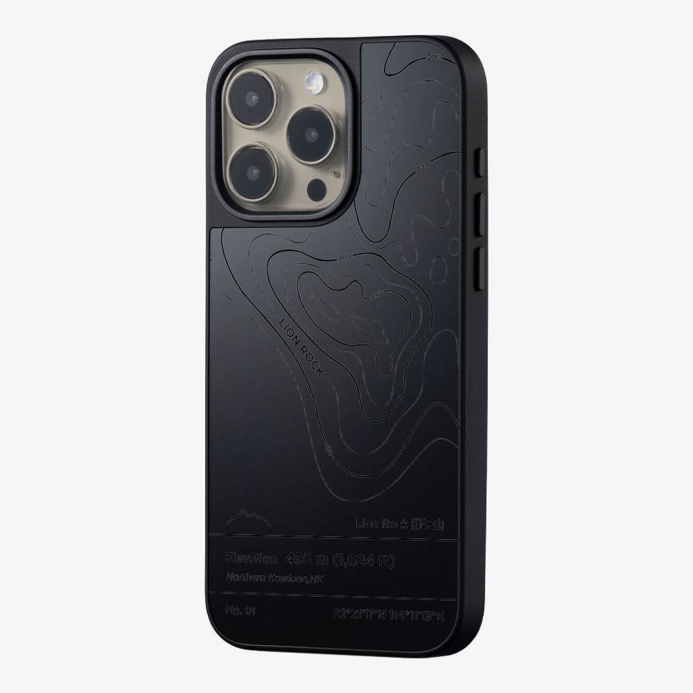 Lionrock Contour (Black) Phone Case