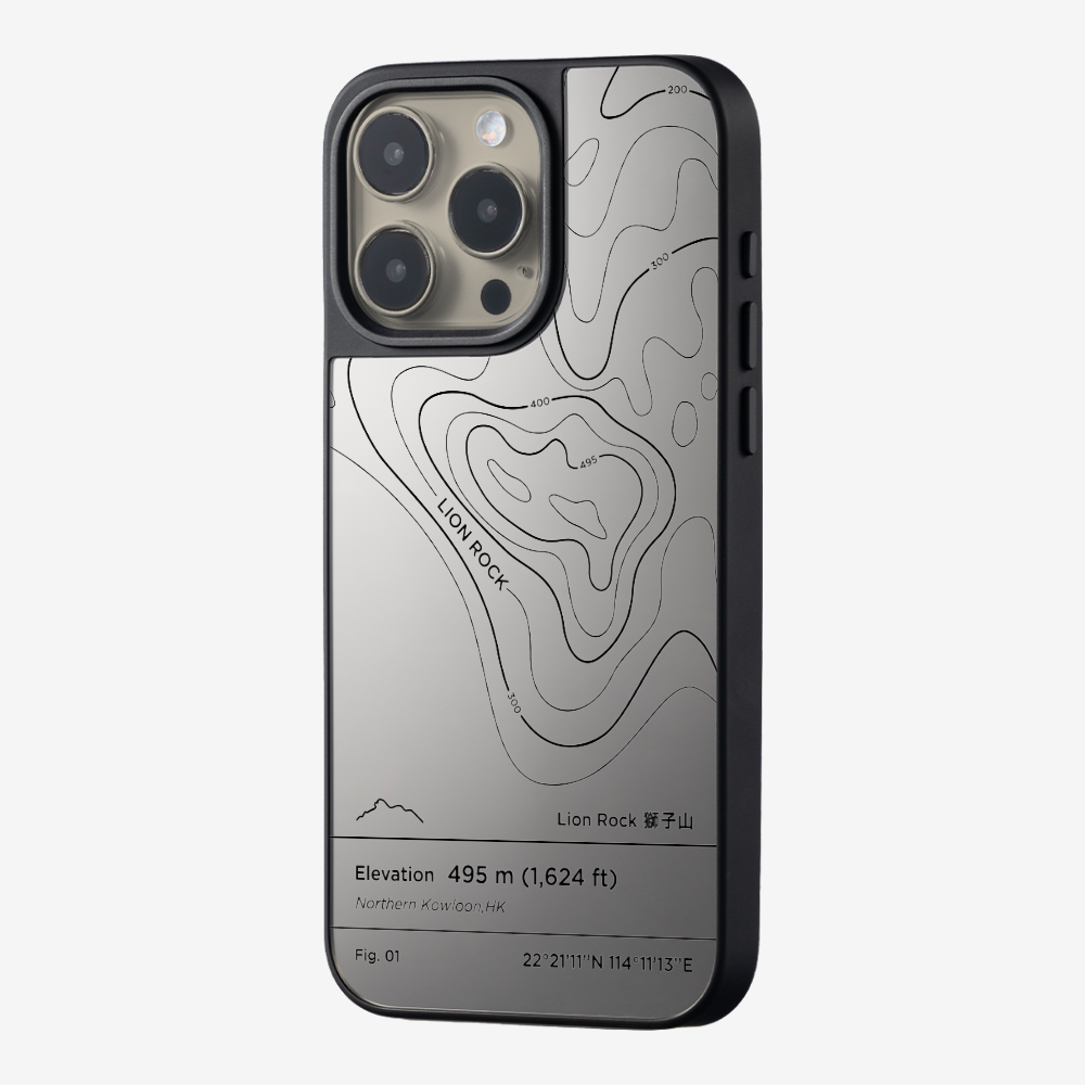 Lionrock Contour (Black) Phone Case