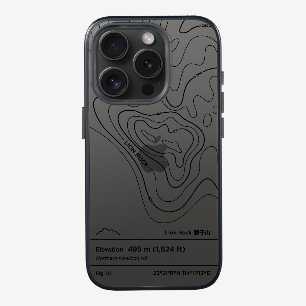 Lionrock Contour (Black) Phone Case