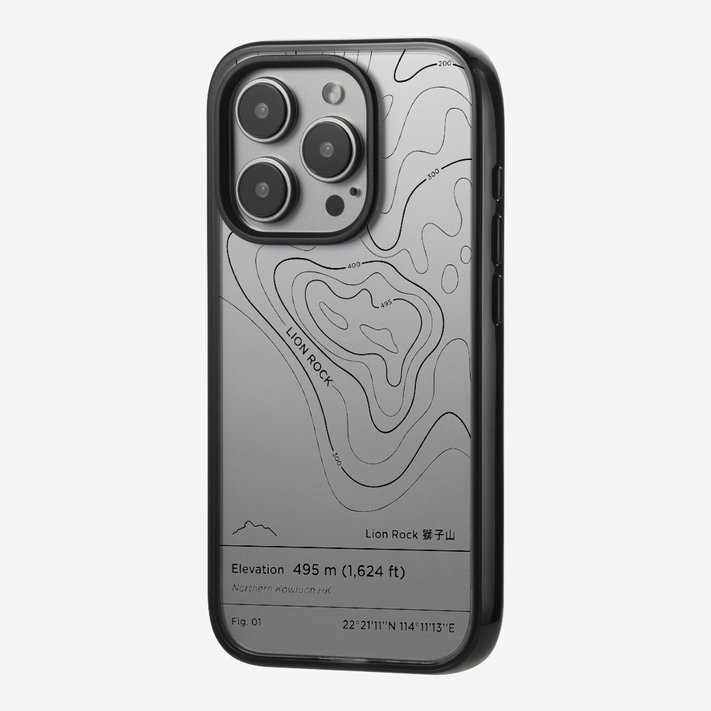 Lionrock Contour (Black) Phone Case