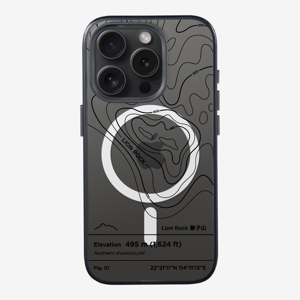 Lionrock Contour (Black) Phone Case