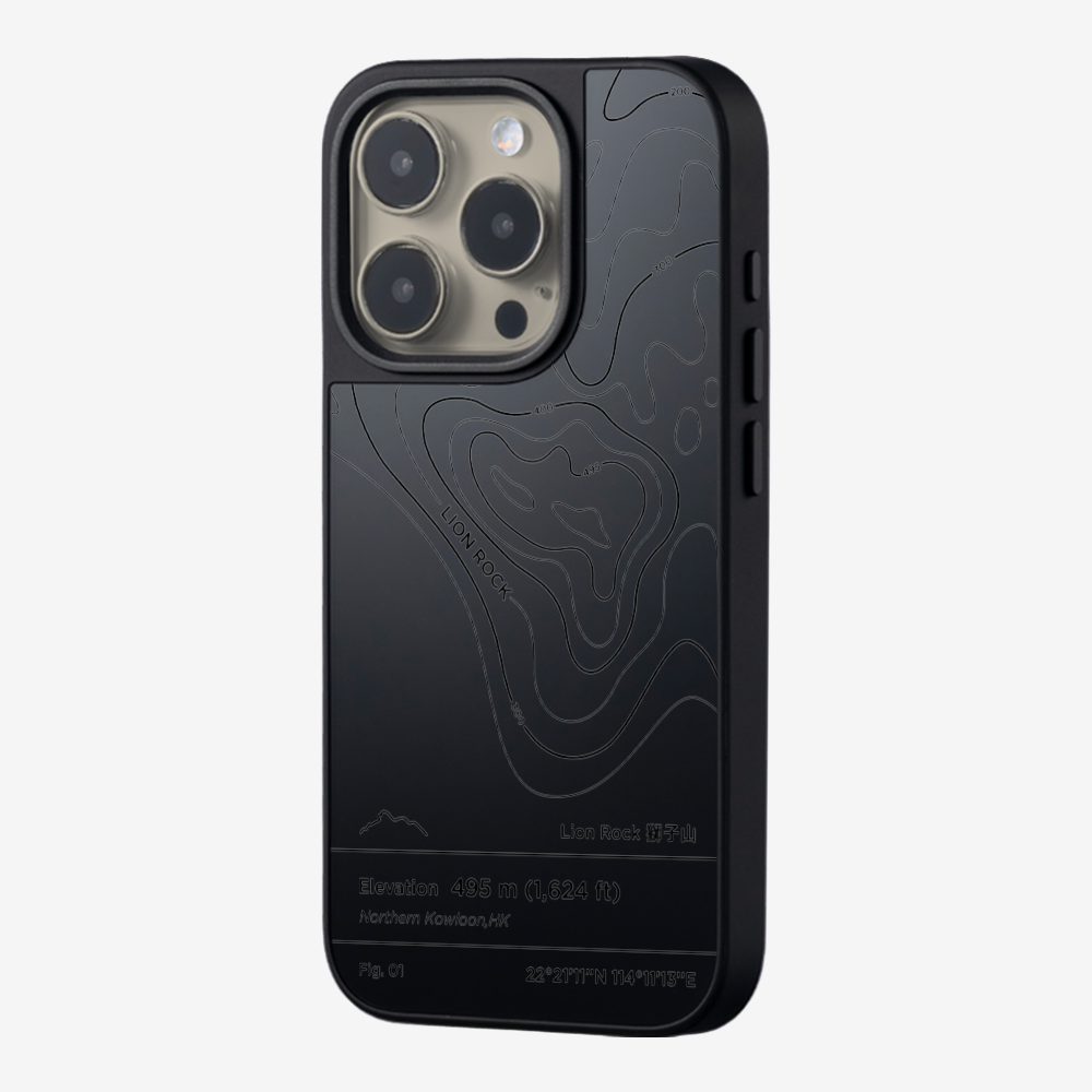 Lionrock Contour (Black) Phone Case