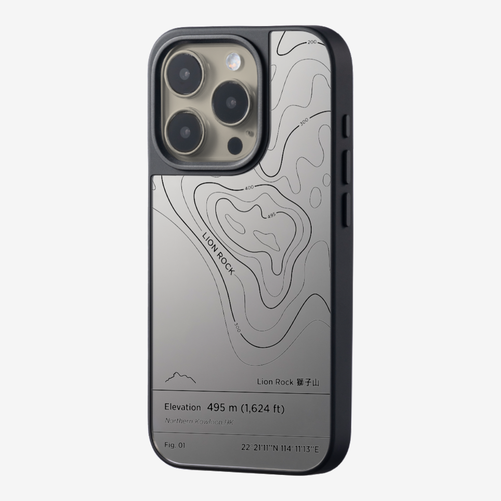 Lionrock Contour (Black) Phone Case